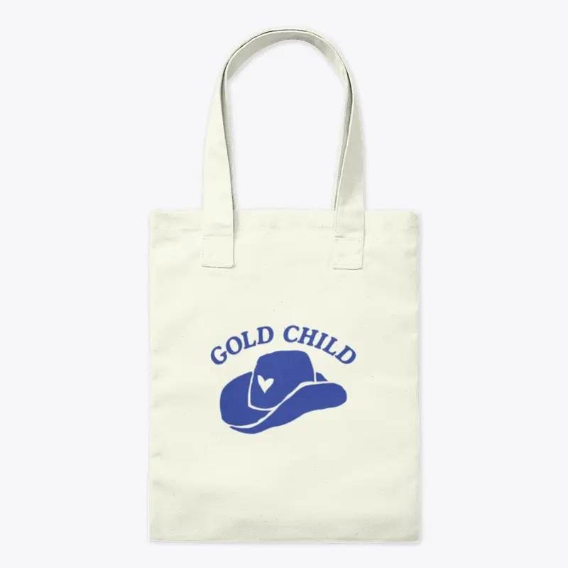 Gold Child Tote Bag